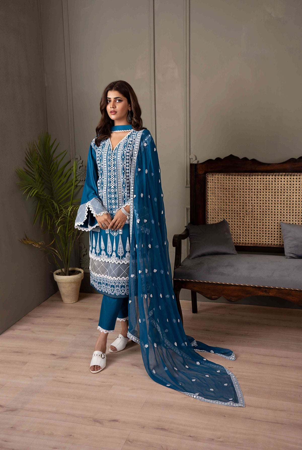 Queen Libas Summer Collection D/5 -Readymade Pakistani Suits UK