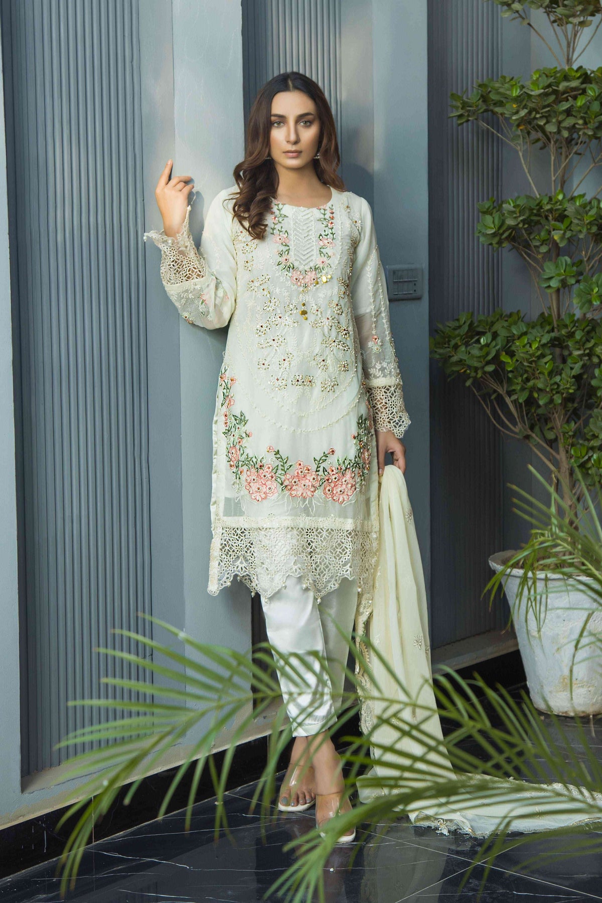 Queen Libas CA-130A - Pakistani Ready Made -Pakistani Suits uk