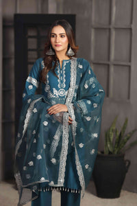 Queen Libas Partywear QL 2403 -  Lawn Pakistani Readymade Suit -Pakistani Suits uk