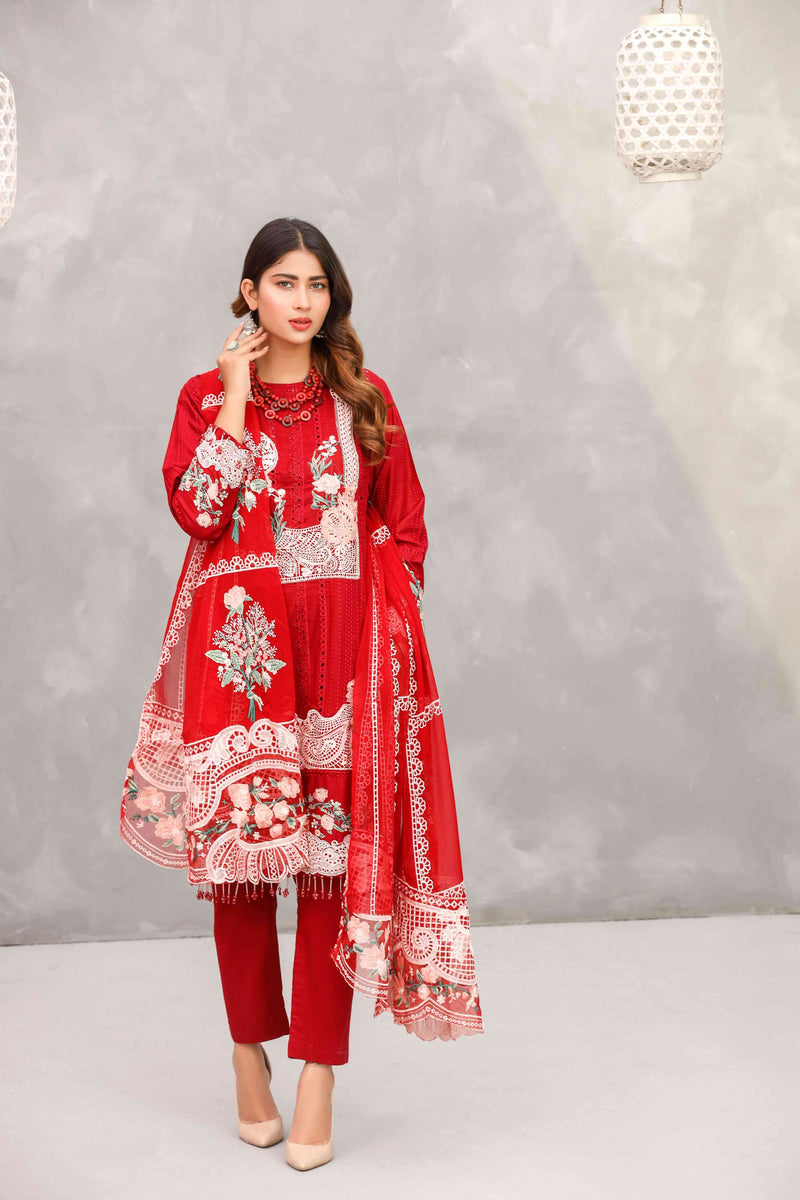 Queen Libas QL9577 -  Lawn Pakistani Readymade Suit -Pakistani Suits uk