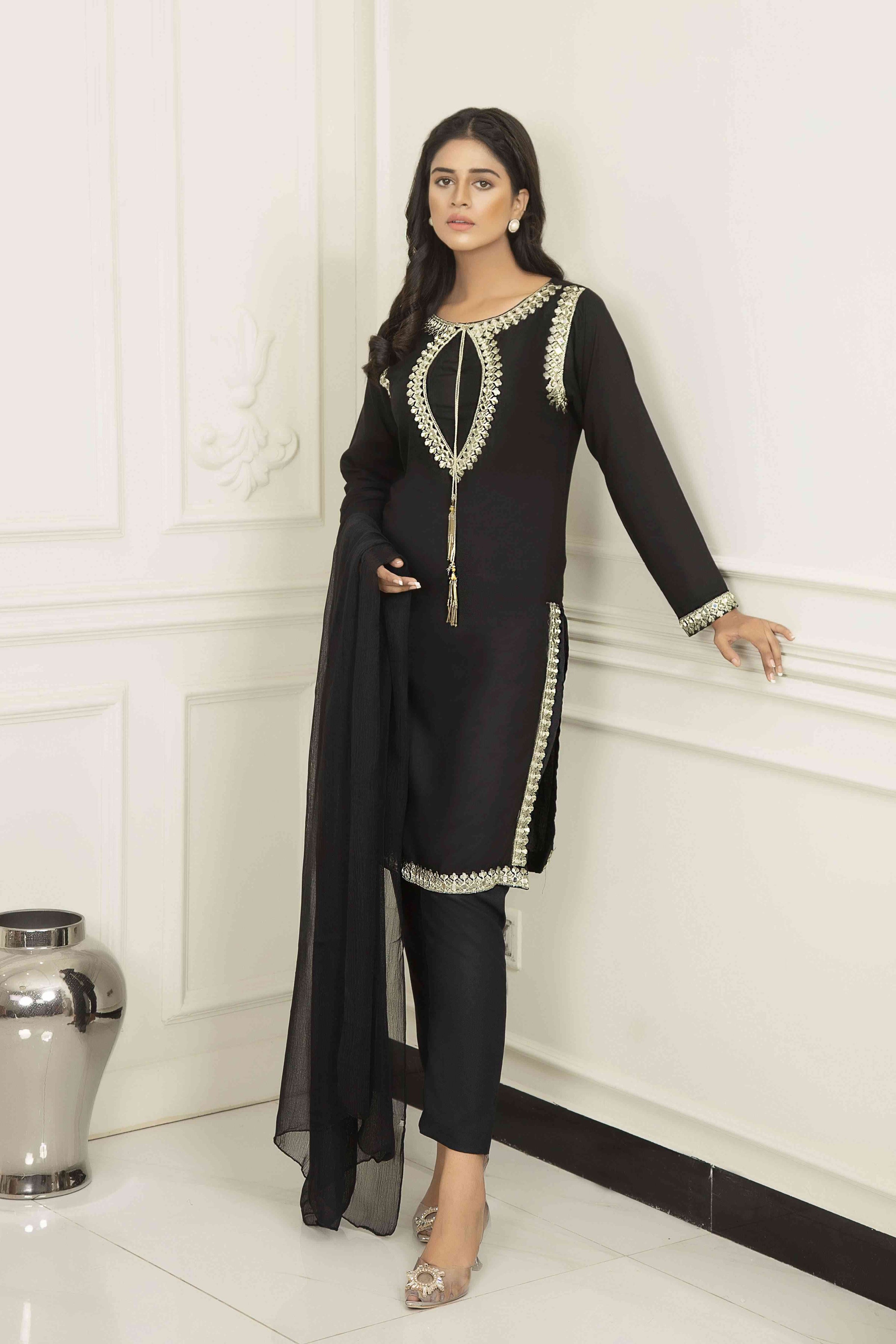Queen Libas PartyWear  QL CA-125A - Pakistani Ready Made -Pakistani Suits uk